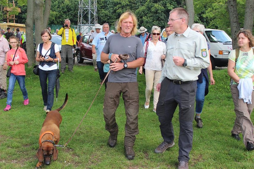 Teils kontrovers im Possenwald unterwegs