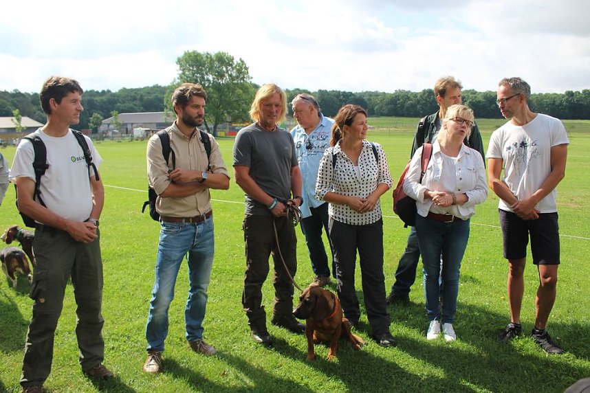 Teils kontrovers im Possenwald unterwegs
