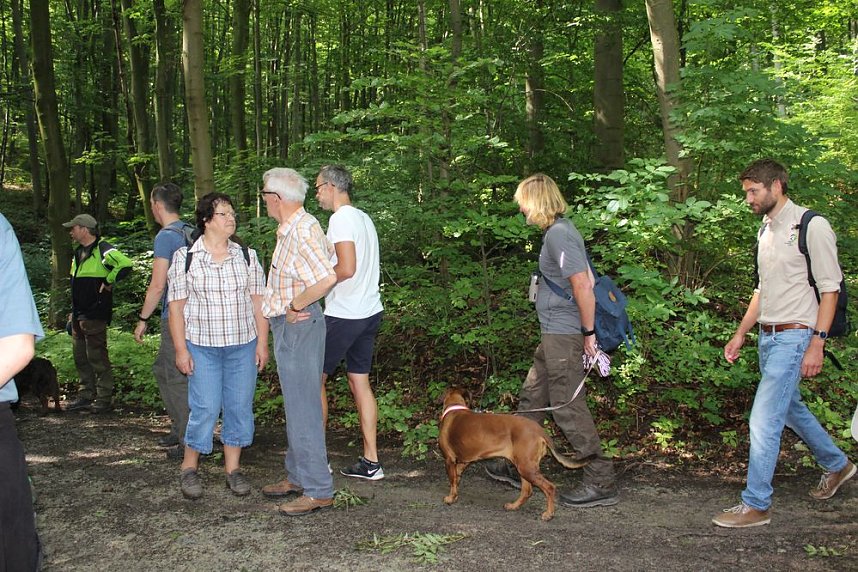 Teils kontrovers im Possenwald unterwegs