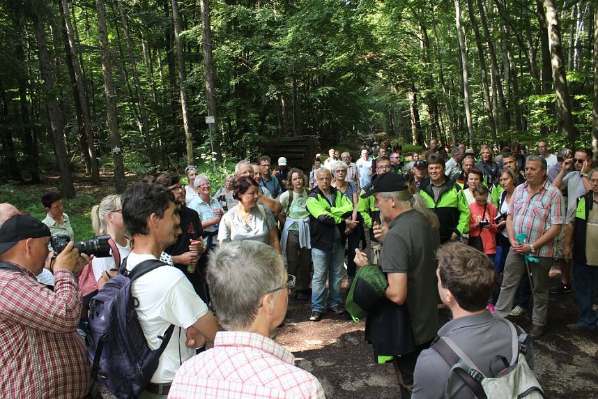 Waldbegehung mit Siegesmund und Kieling