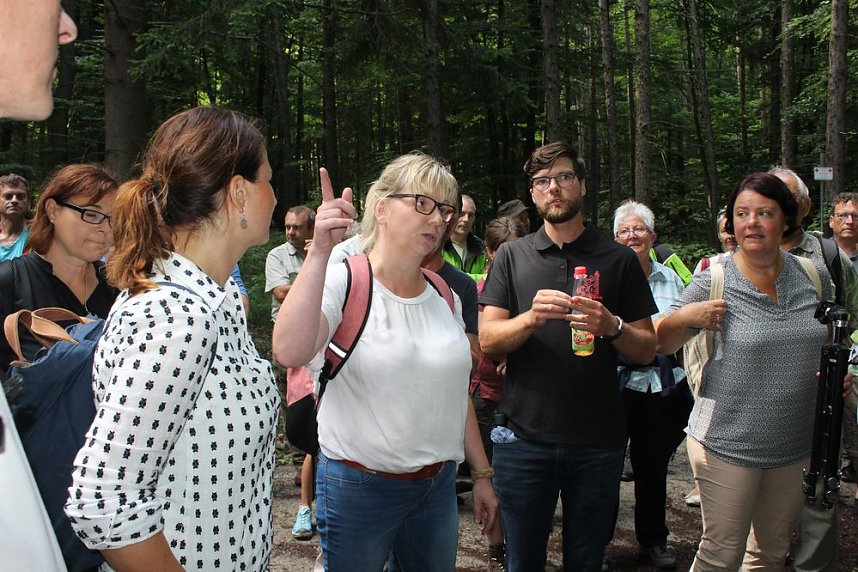 Waldbegehung mit Siegesmund und Kieling