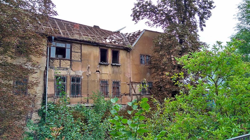 Abriss einer Schrotimmobilie