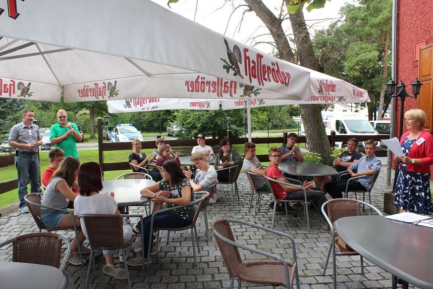 Sch&uuml;lerlotsen des Landes im Wettbewerb