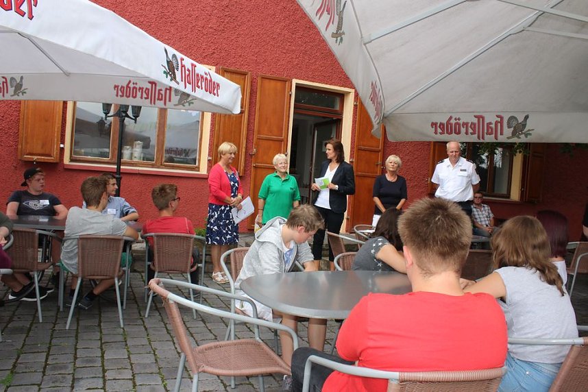 Sch&uuml;lerlotsen des Landes im Wettbewerb
