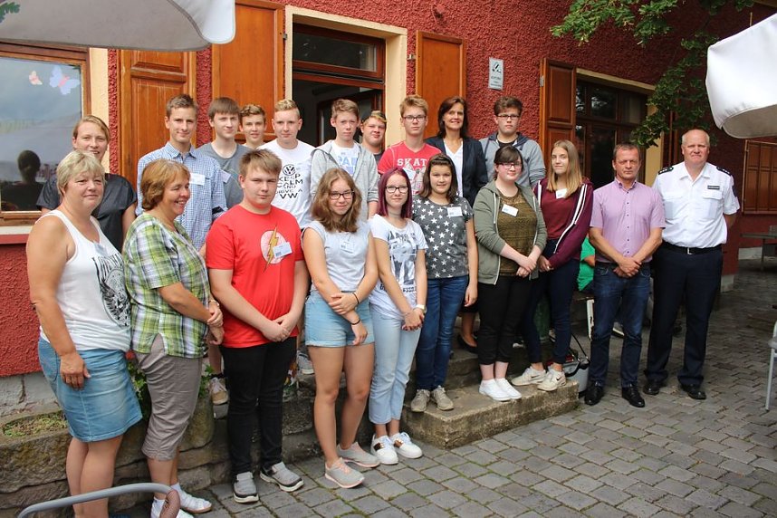 Sch&uuml;lerlotsen des Landes im Wettbewerb