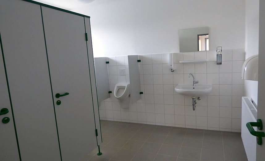 Neubau des Sanit&auml;rgeb&auml;udes