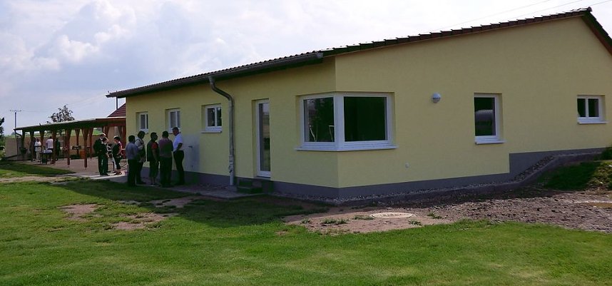 Neubau des Sanit&auml;rgeb&auml;udes