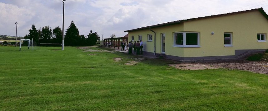 Neubau des Sanit&auml;rgeb&auml;udes