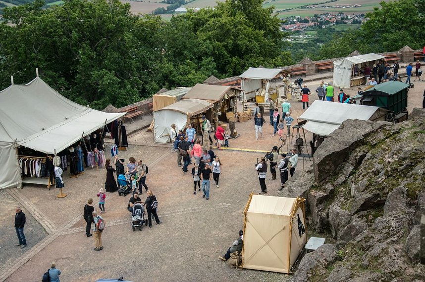 Mittelalterliches Treiben am Kyffh&auml;user