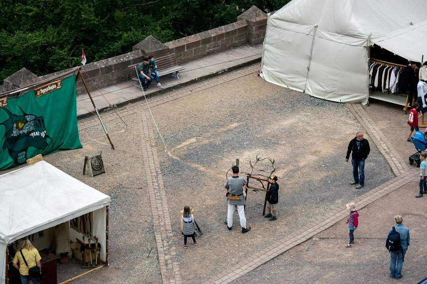 Mittelalterliches Treiben am Kyffh&auml;user