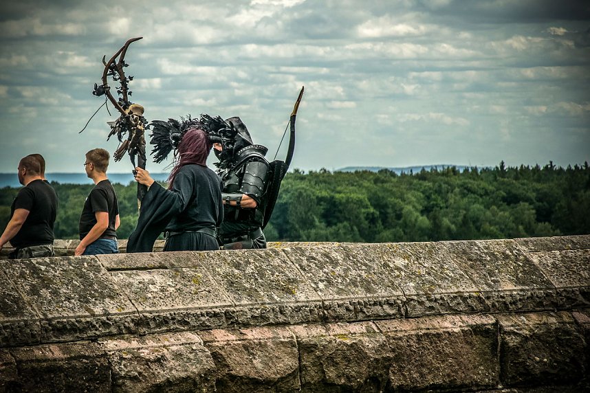 Mittelalterliches Treiben am Kyffh&auml;user
