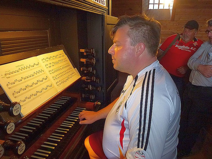 Fahrradtour mit Orgelkonzert