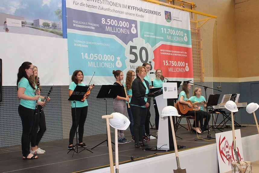 Feierlicher Spatenstich