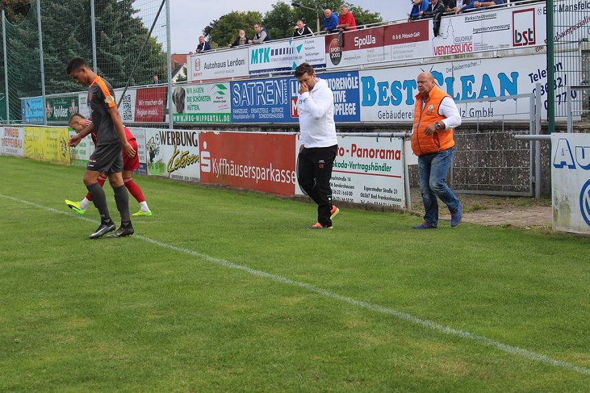Im Pokal Eintracht gegen Gera