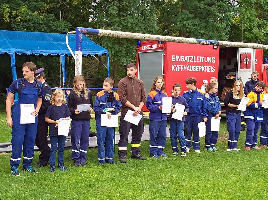Kreisausscheid der jungen Feuerwehrleute