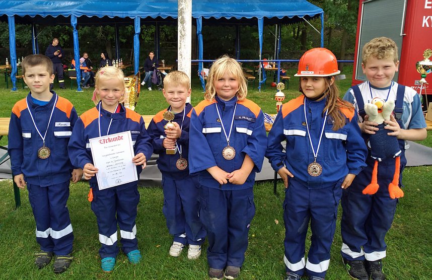 Kreisausscheid der jungen Feuerwehrleute