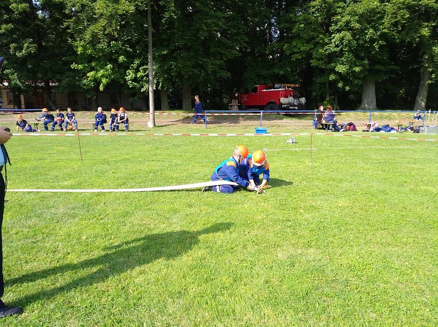 Kreisausscheid der jungen Feuerwehrleute