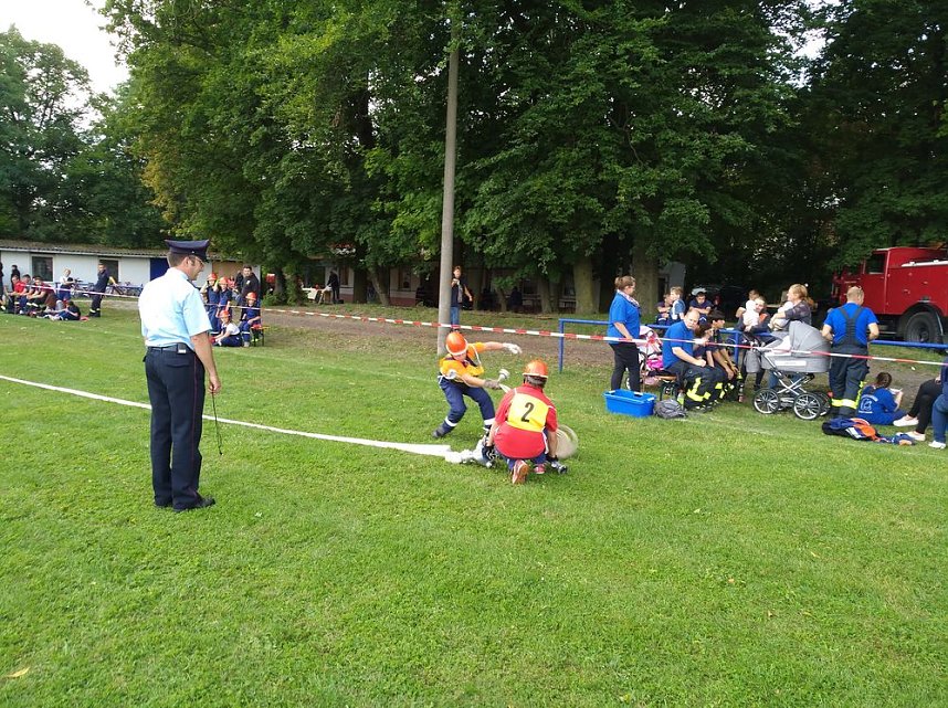 Kreisausscheid der jungen Feuerwehrleute