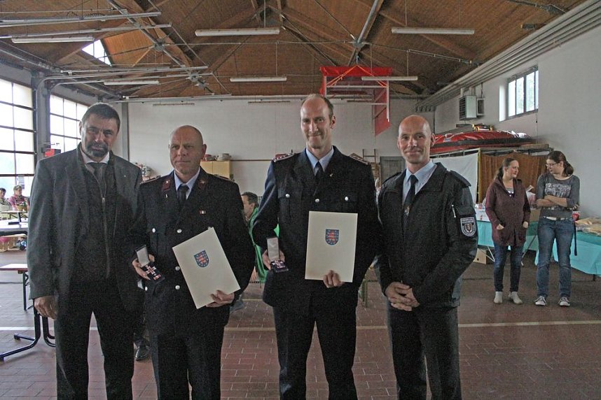 Feuerwehr buntem Programm