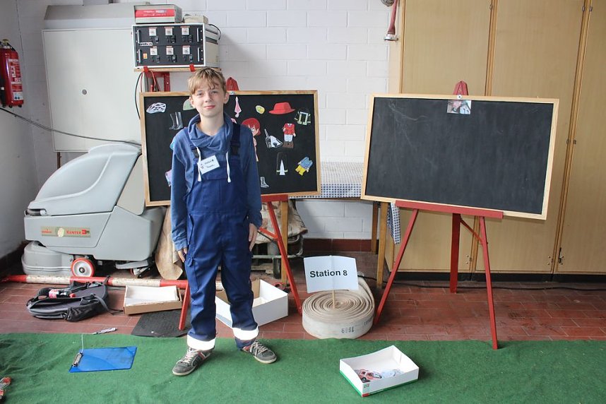 Feuerwehr buntem Programm