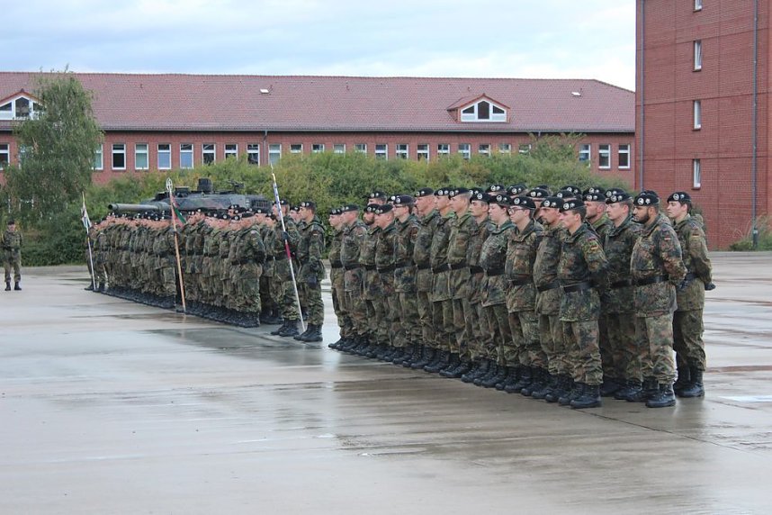 Kommandowechsel beim Panzerbataillon 393 "Th&uuml;ringer L&ouml;we"