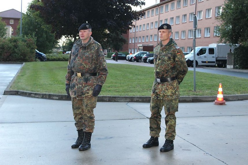 Kommandowechsel beim Panzerbataillon 393 "Th&uuml;ringer L&ouml;we"