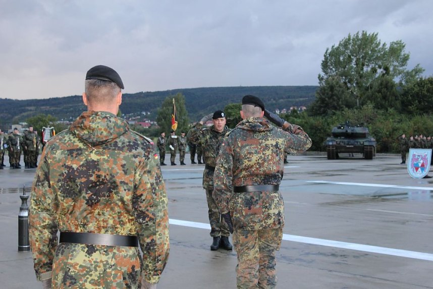 Kommandowechsel beim Panzerbataillon 393 "Th&uuml;ringer L&ouml;we"