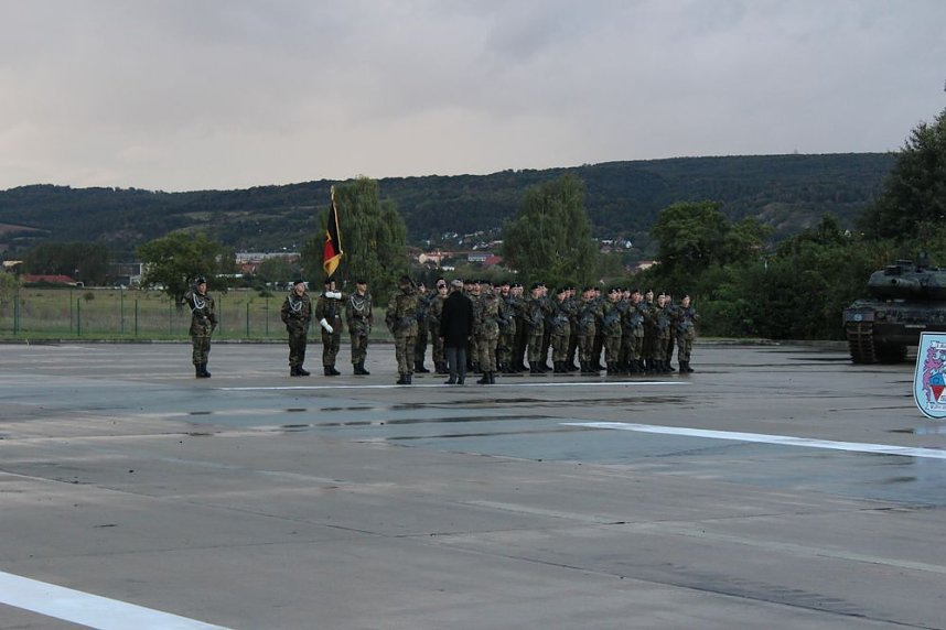 Kommandowechsel beim Panzerbataillon 393 "Th&uuml;ringer L&ouml;we"