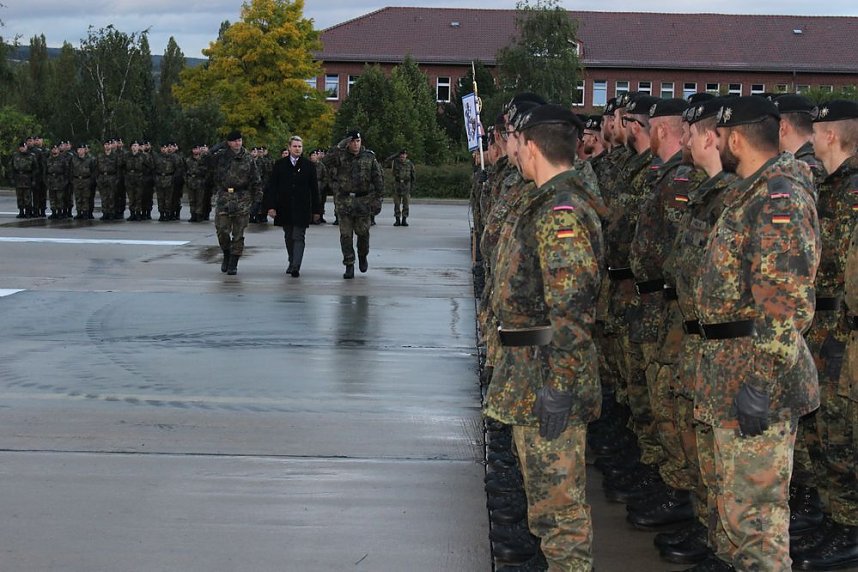 Kommandowechsel beim Panzerbataillon 393 "Th&uuml;ringer L&ouml;we"