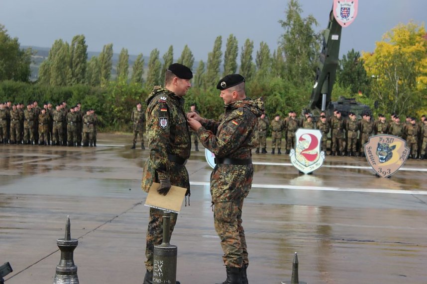 Kommandowechsel beim Panzerbataillon 393 "Th&uuml;ringer L&ouml;we"