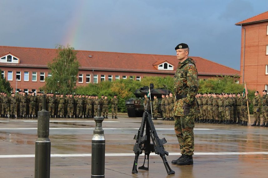 Kommandowechsel beim Panzerbataillon 393 "Th&uuml;ringer L&ouml;we"