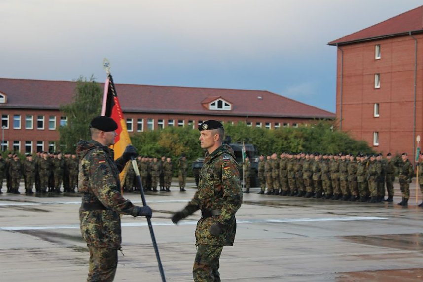 Kommandowechsel beim Panzerbataillon 393 "Th&uuml;ringer L&ouml;we"