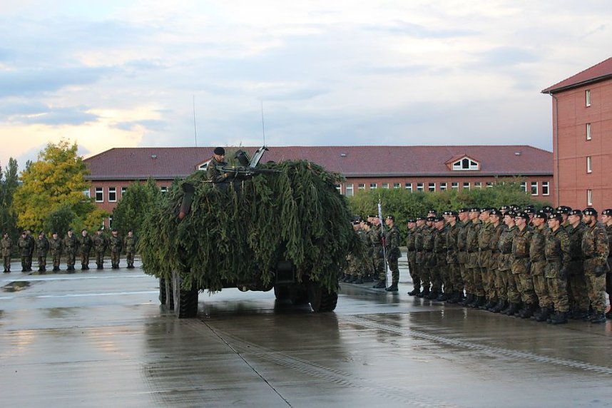 Kommandowechsel beim Panzerbataillon 393 "Th&uuml;ringer L&ouml;we"