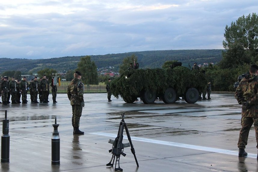 Kommandowechsel beim Panzerbataillon 393 "Th&uuml;ringer L&ouml;we"