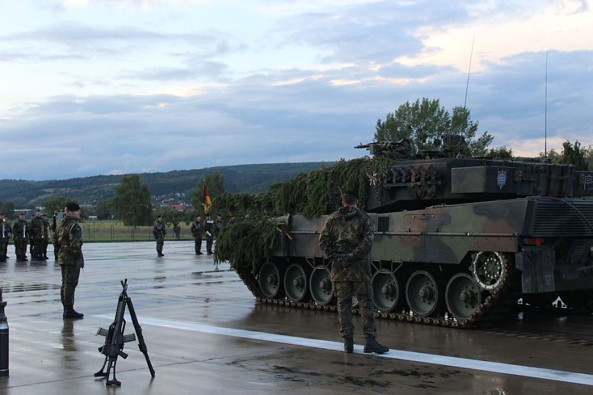 Kommandowechsel beim Panzerbataillon 393 "Th&uuml;ringer L&ouml;we"