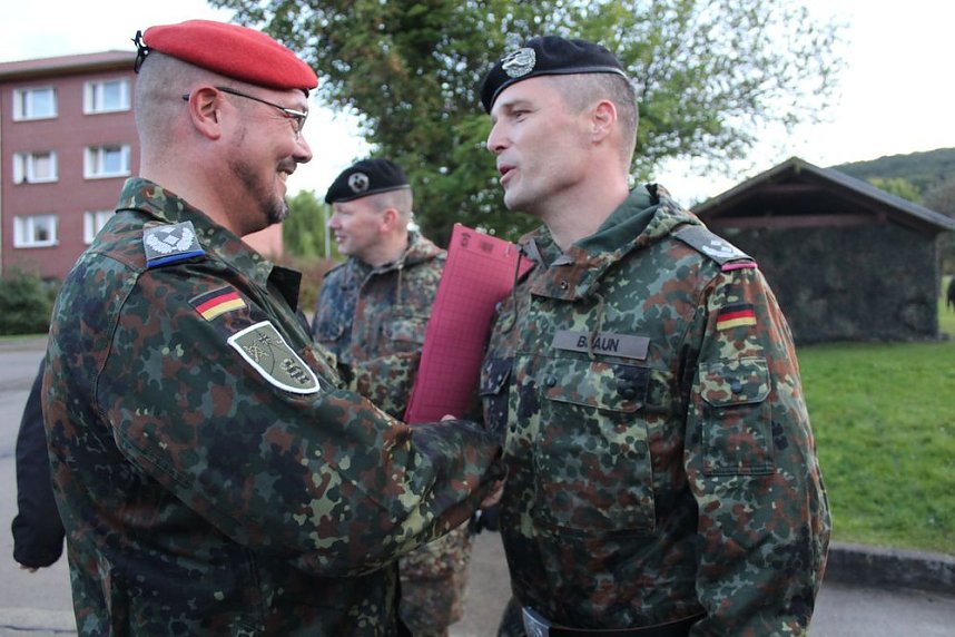 Kommandowechsel beim Panzerbataillon 393 "Th&uuml;ringer L&ouml;we"