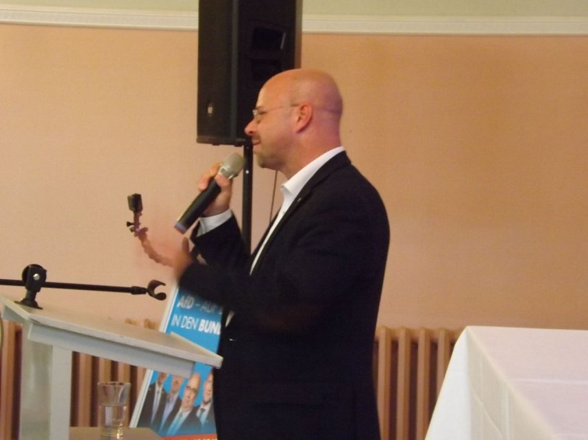 AfD-Wahlkampf in M&uuml;hlhausen