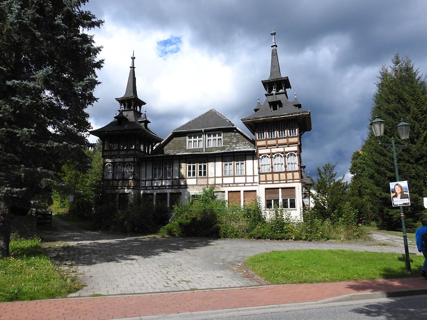 Das ehemalige Betriebsferienheim der Reichsbahndirektion Magdeburg in Alexisbad