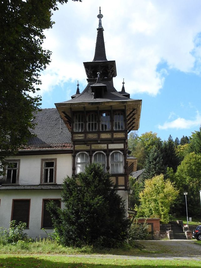 Das ehemalige Betriebsferienheim der Reichsbahndirektion Magdeburg in Alexisbad