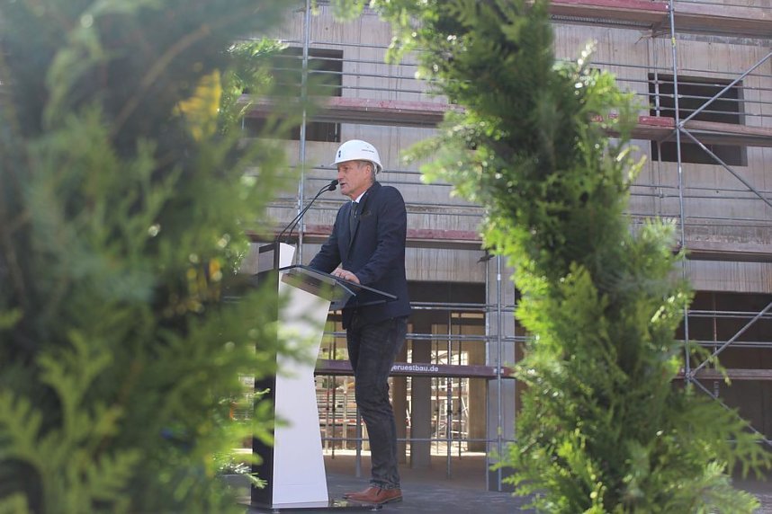 Richtfest an Gemeinschaftsschule gefeiert