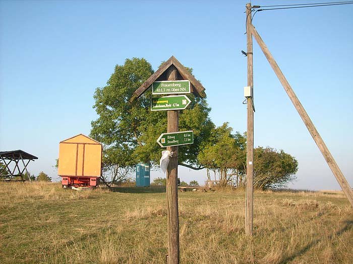 Besch&auml;digungen an Wanderwegen