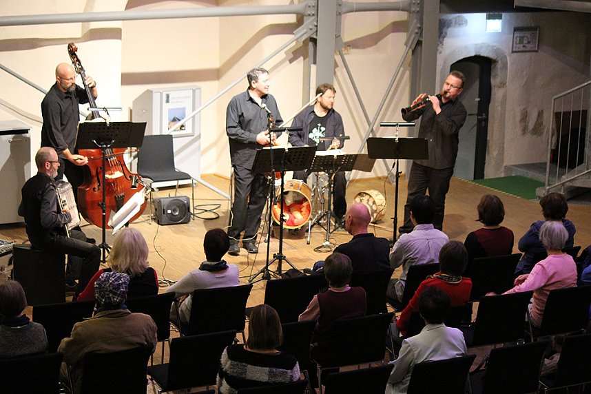 Yankele Kapelle spielte Klezmer