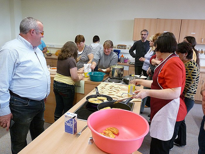 Kochshow der Migranten