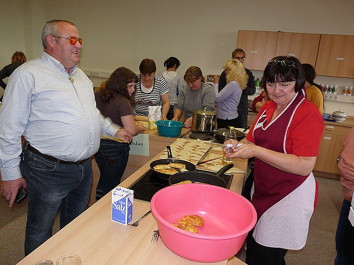 Kochshow der Migranten