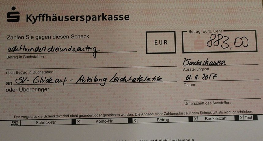 F&uuml;r den guten Zweck gespielt