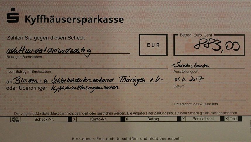 F&uuml;r den guten Zweck gespielt