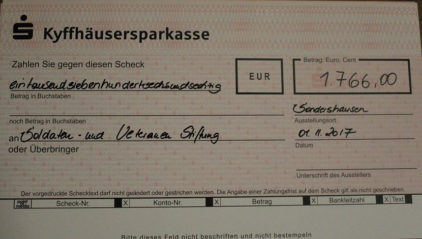 F&uuml;r den guten Zweck gespielt