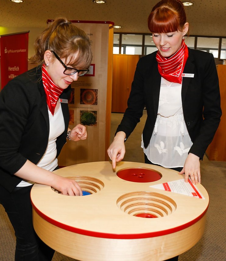 Faszination Mathematik in der Kyffh&auml;usersparkasse 