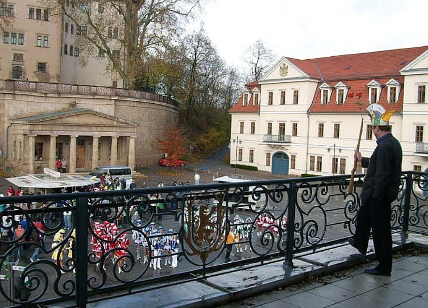 Rathausst&uuml;rmung der Karnevalsvereine