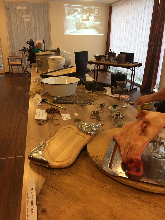 Schlachtfest in der AWO Seniorenresidenz